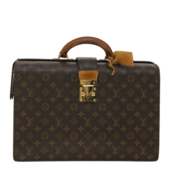 LOUIS VUITTON Monogram Serviette Fermoir Business Bag M53305 LV Auth rd4785 - Picture 13 of 16